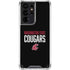 Washington State University Cougars Galaxy S21 Ultra 5G Clear Case