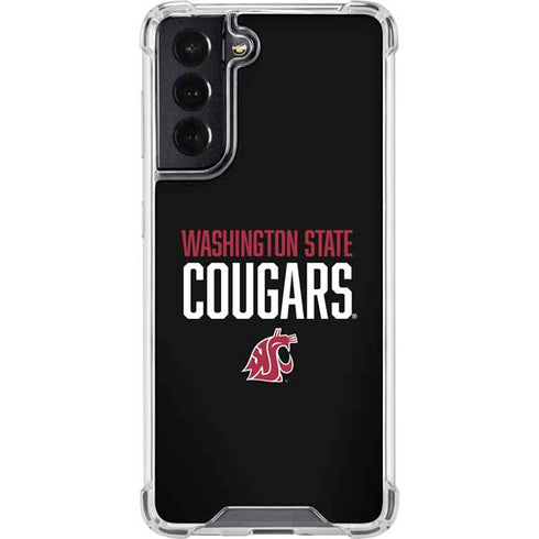 Washington State University Cougars Galaxy S22 Clear Case