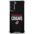 Washington State University Cougars Galaxy S22 Clear Case