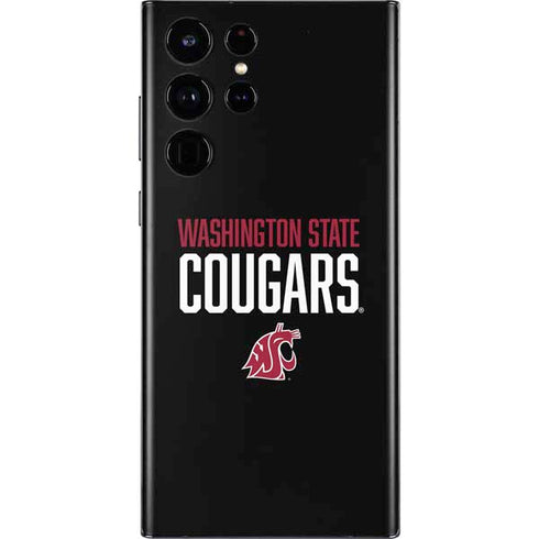Washington State University Cougars Galaxy S22 Ultra Skin