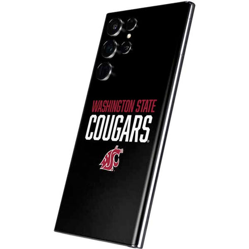 Washington State University Cougars Galaxy S22 Ultra Skin