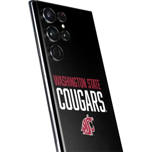 Washington State University Cougars Galaxy S22 Ultra Skin