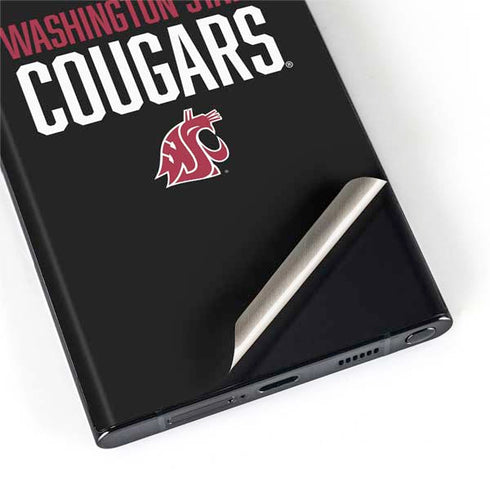 Washington State University Cougars Galaxy S22 Ultra Skin