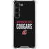Washington State University Cougars Galaxy S23 Clear Case