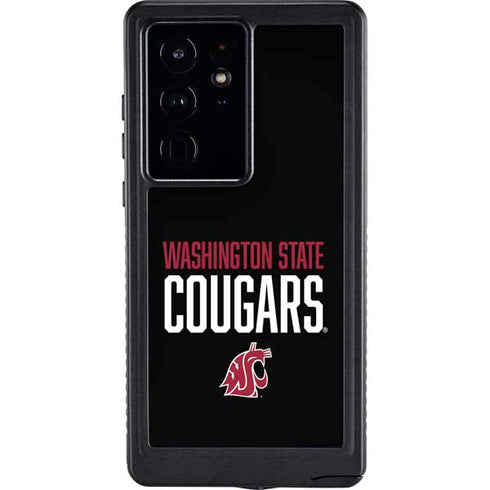 Washington State University Cougars Galaxy S24 Ultra Waterproof Case