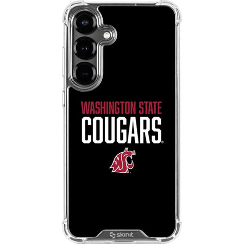 Washington State University Cougars Galaxy S26 Plus Clear Case