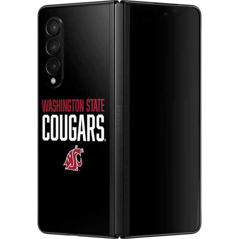 Washington State University Cougars Galaxy Z Fold3 5G Skin