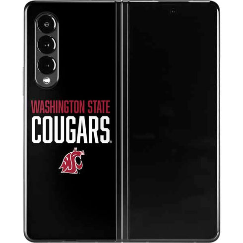 Washington State University Cougars Galaxy Z Fold3 5G Skin