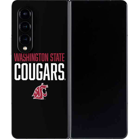 Washington State University Cougars Galaxy Z Fold4 5G Skin