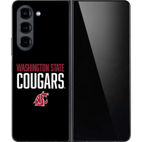 Washington State University Cougars Galaxy Z Fold5 5G Skin