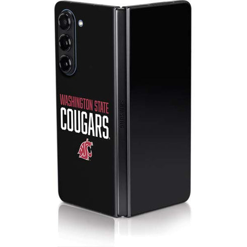Washington State University Cougars Galaxy Z Fold5 5G Skin