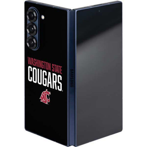 Washington State University Cougars Galaxy Z Fold6 Skin
