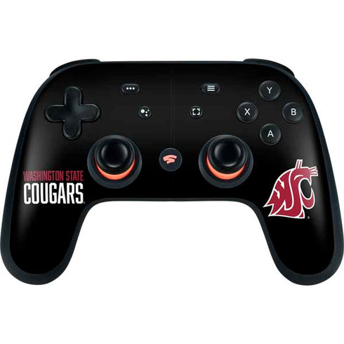 Washington State University Cougars Google Stadia Controller Skin
