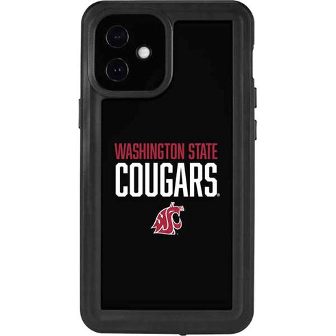 Washington State University Cougars iPhone 12 Mini Waterproof Case