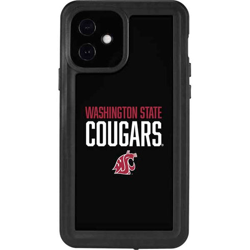 Washington State University Cougars iPhone 12 Waterproof Case