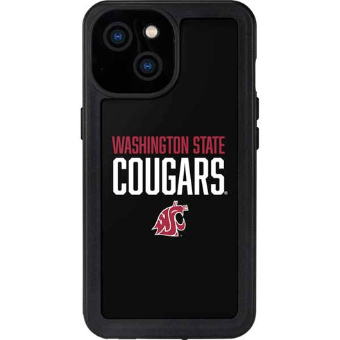 Washington State University Cougars iPhone 13 Mini Waterproof Case