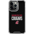 Washington State University Cougars iPhone 13 Pro Clear Case
