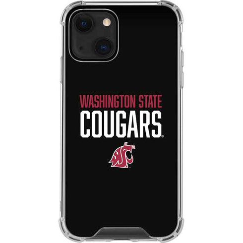 Washington State University Cougars iPhone 14 Clear Case