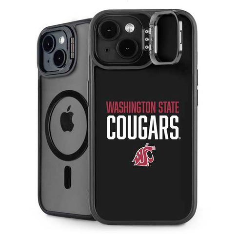 Washington State University Cougars iPhone 14 Kickstand Case