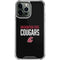 Washington State University Cougars iPhone 14 Pro Max Clear Case