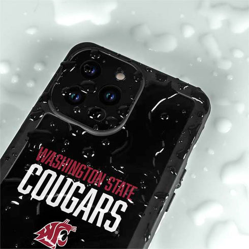 Washington State University Cougars iPhone 14 Pro Max Waterproof Case