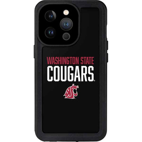 Washington State University Cougars iPhone 14 Pro Waterproof Case