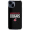 Washington State University Cougars iPhone 15 Clear Case