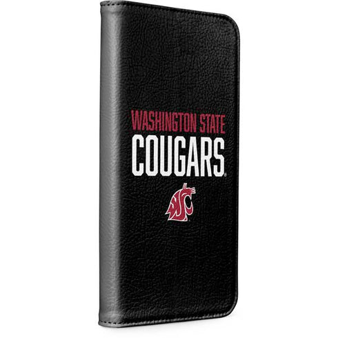 Washington State University Cougars iPhone 15 Plus Folio Case