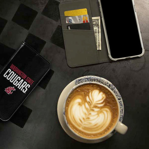Washington State University Cougars iPhone 15 Plus Folio Case