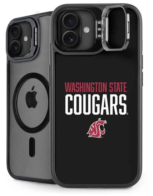 Washington State University Cougars iPhone 16 Kickstand Case