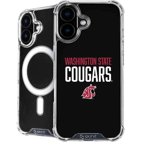 Washington State University Cougars iPhone 16 MagSafe Case