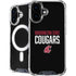 Washington State University Cougars iPhone 16 MagSafe Case