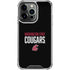 Washington State University Cougars iPhone 16 Pro Clear Case