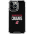 Washington State University Cougars iPhone 16 Pro Max Clear Case