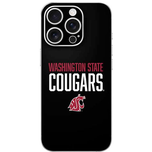Washington State University Cougars iPhone 16 Pro Skin
