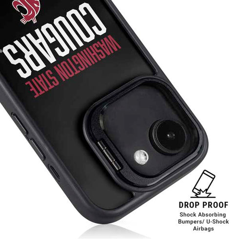 Washington State University Cougars iPhone 16e Kickstand Case