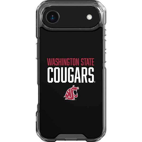 Washington State University Cougars iPhone 17 Air Clear Case