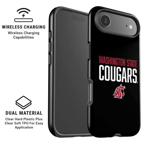 Washington State University Cougars iPhone 17 Air Magsafe Impact Case