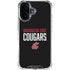 Washington State University Cougars iPhone 17 Clear Case