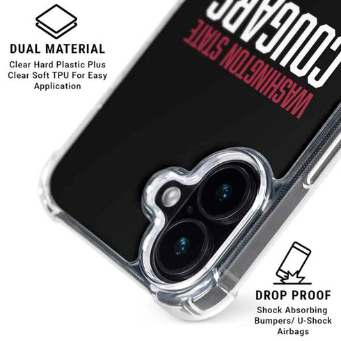 Washington State University Cougars iPhone 17 MagSafe Case