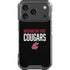 Washington State University Cougars iPhone 17 Pro Clear Case