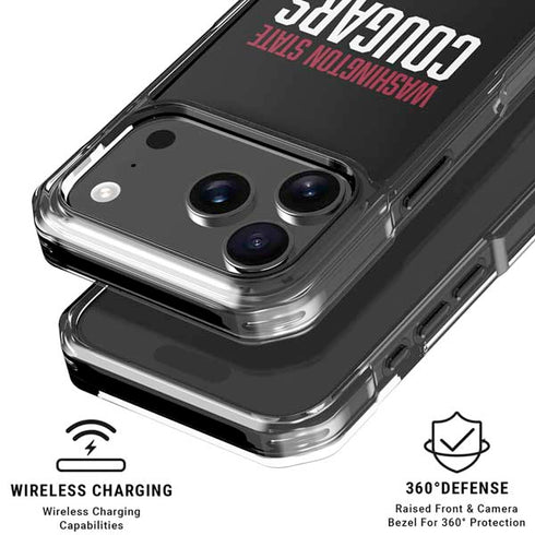 Washington State University Cougars iPhone 17 Pro MagSafe Case