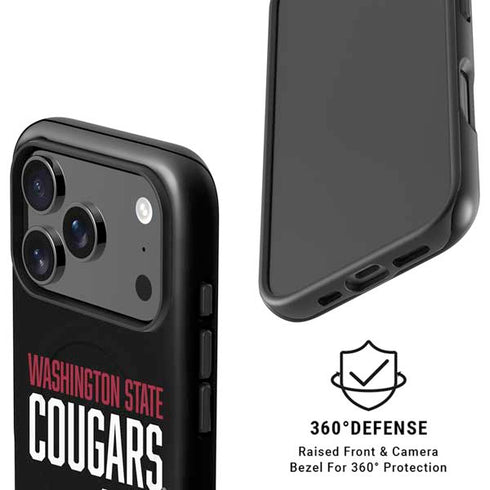 Washington State University Cougars iPhone 17 Pro Magsafe Impact Case