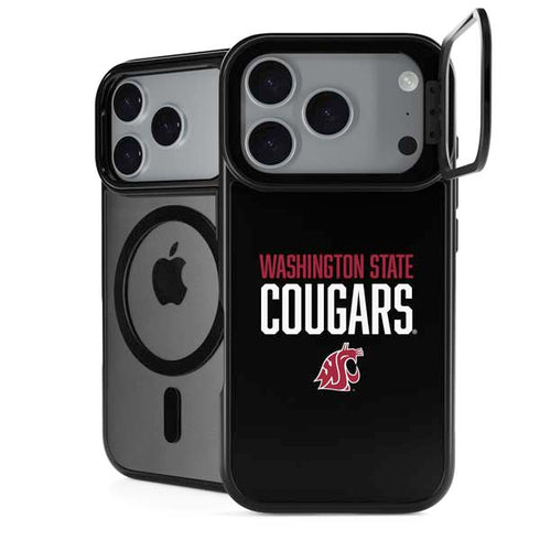 Washington State University Cougars iPhone 17 Pro Max Kickstand Case