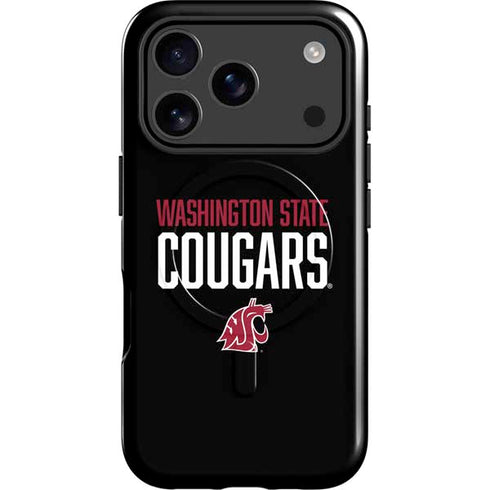 Washington State University Cougars iPhone 17 Pro Max Magsafe Impact Case