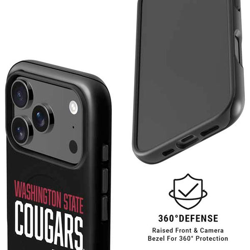 Washington State University Cougars iPhone 17 Pro Max Magsafe Impact Case