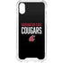 Washington State University Cougars iPhone XS Clear Case