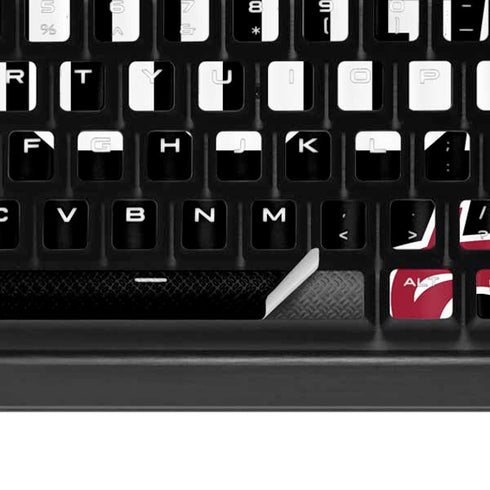 Washington State University Cougars K95 RGB PLATINUM Mechanical Gaming Keyboard Skin