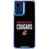 Washington State University Cougars Moto G 5G (2024) Clear Case