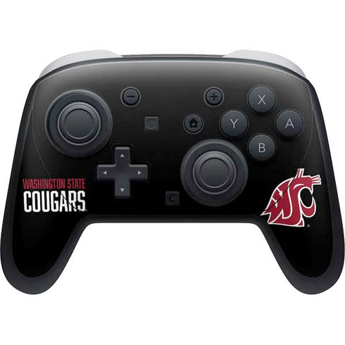Washington State University Cougars Nintendo Switch 2 (2025) Pro Controller Skin